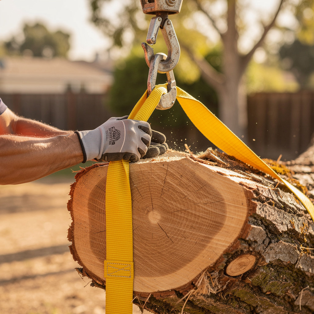 Liberty Tree Service crane-assisted tree removal for large or hazardous trees in Santee, CA